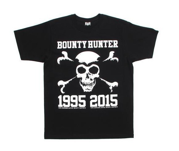 Bounty Hunter Japan skull T-shirt, Bounty x Hunter BxH NEXUSVII