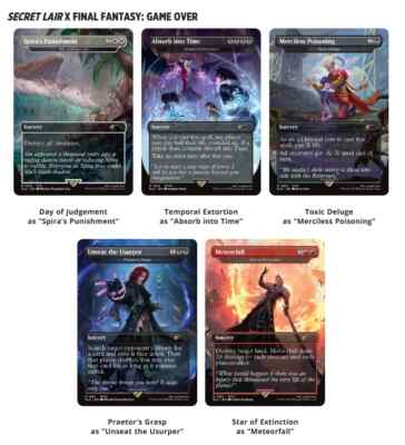 MTG Secret Lair x FF: Grimoire 日本語＋英語版 Secret Lair x FINAL