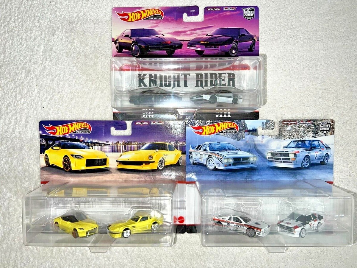 HOT WHEELS PREMIUM CAR CULTURE NISSAN & FAIRLADY + LANCIA & AUDI +