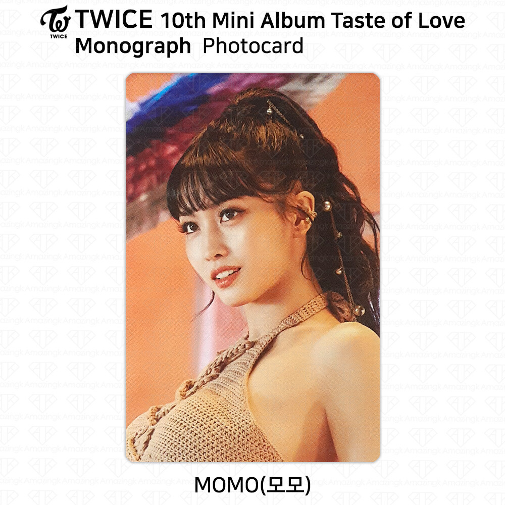 TWICE Taste Of Love Monograph Official Photocard KPOP K-POP | eBay UK