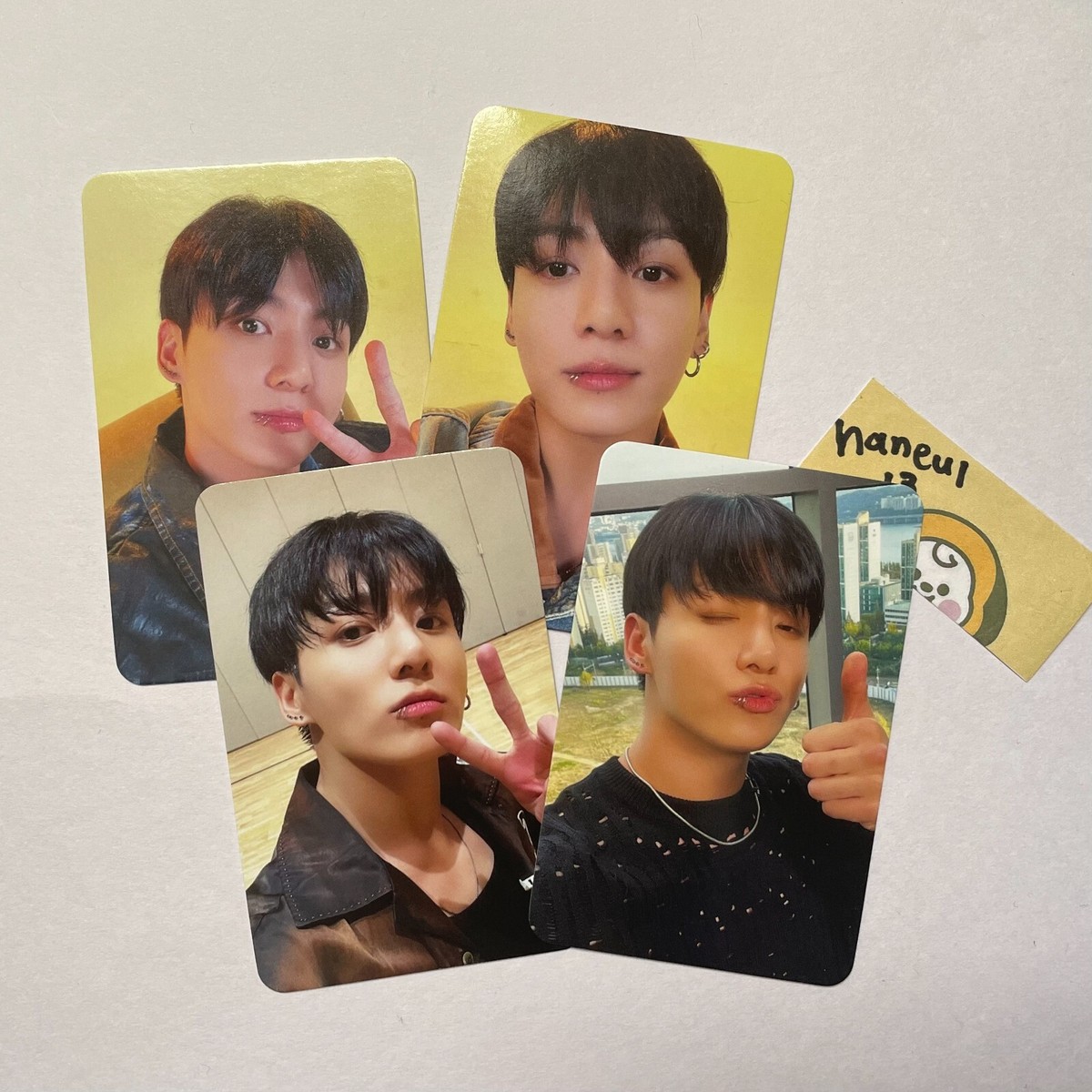BTS Jungkook Golden CHINA YETIMALL Official Photo Card set