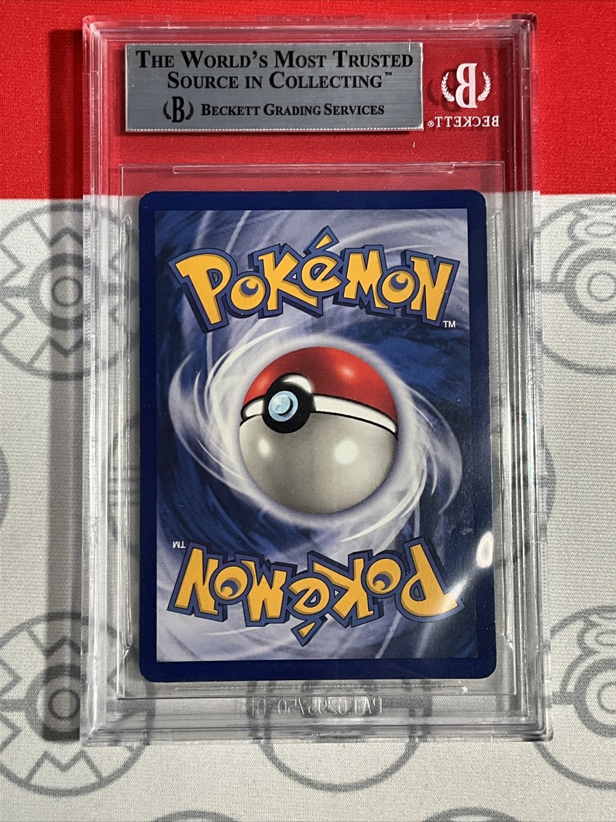 BGS 8.5 1999 1st Ed Pikachu Shadowless Base 58 Pokemon TCG Yellow