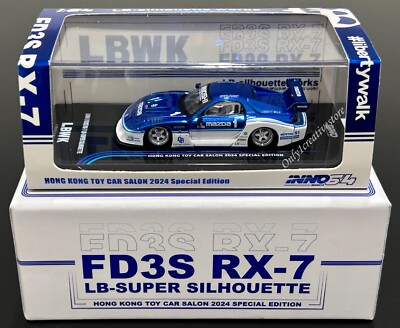 INNO64 LBWK Mazda RX-7 FD3S LB-Super Silhouette 2024 HK Toy Car