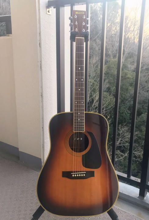 Acoustic Guitar Morris MD-505 Sunburst Japan Made | eBay