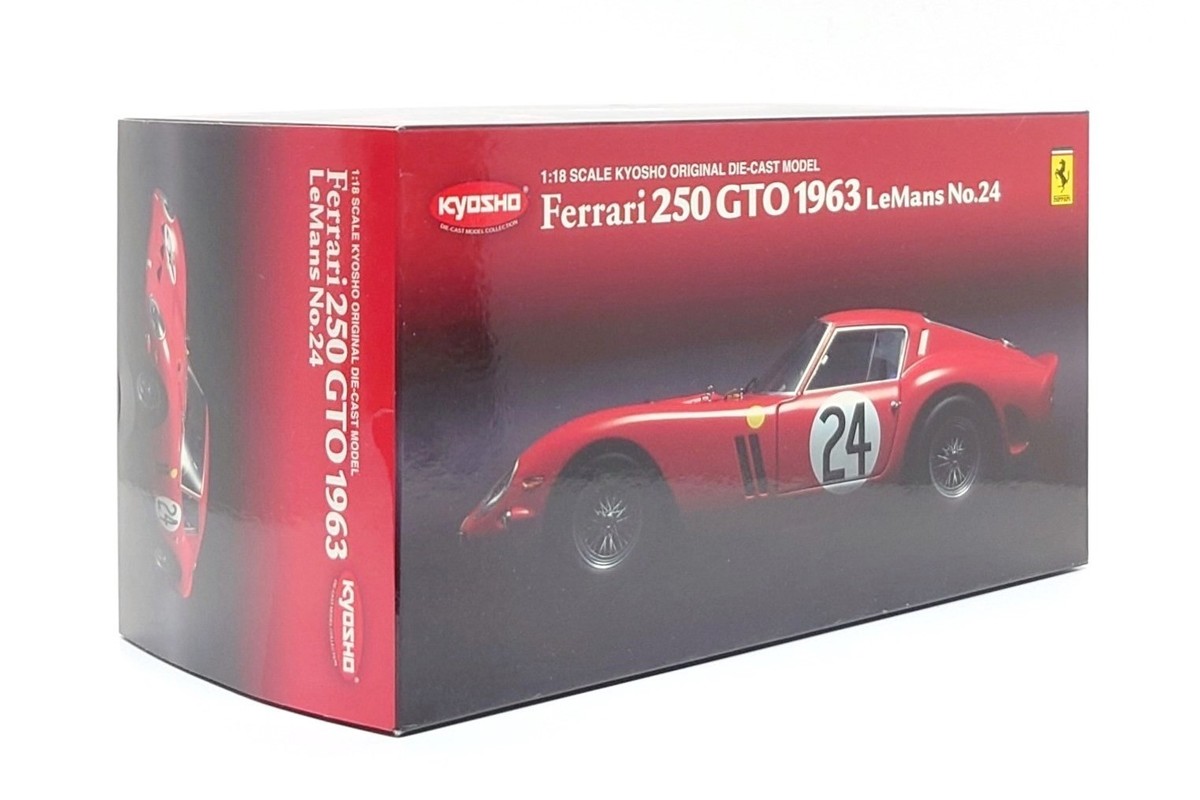Kyosho Original 1:18 Ferrari 250 GTO #24 - 24h Le Mans 1963 | eBay