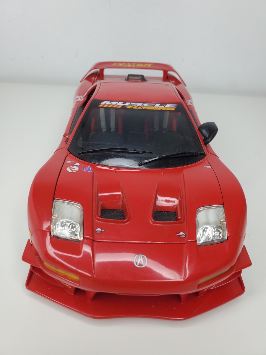 Muscle Machines 1/18 Scale Red Honda Acura Nsx 2003 Endless TG