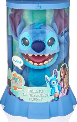 Realfx Disney Stitch Plush from -18Animatronic Plush 100+ Action