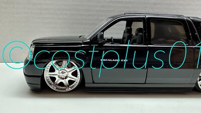 JADA BTK 2002 CADILLAC ESCALADE EXT 1:24 BLACK | eBay