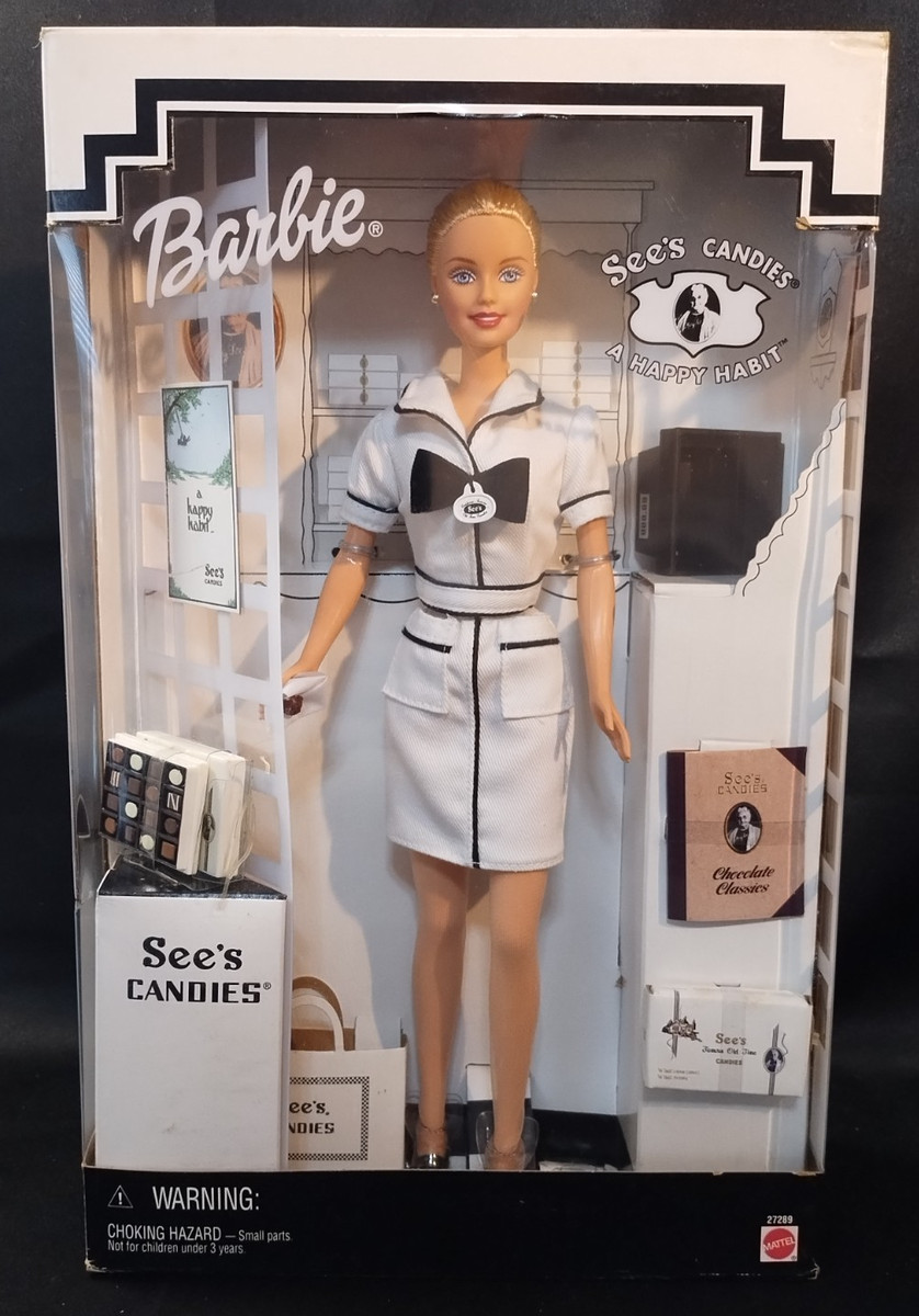 クリアファイル Barbie See`s candies クリアファイル Barbie See`s