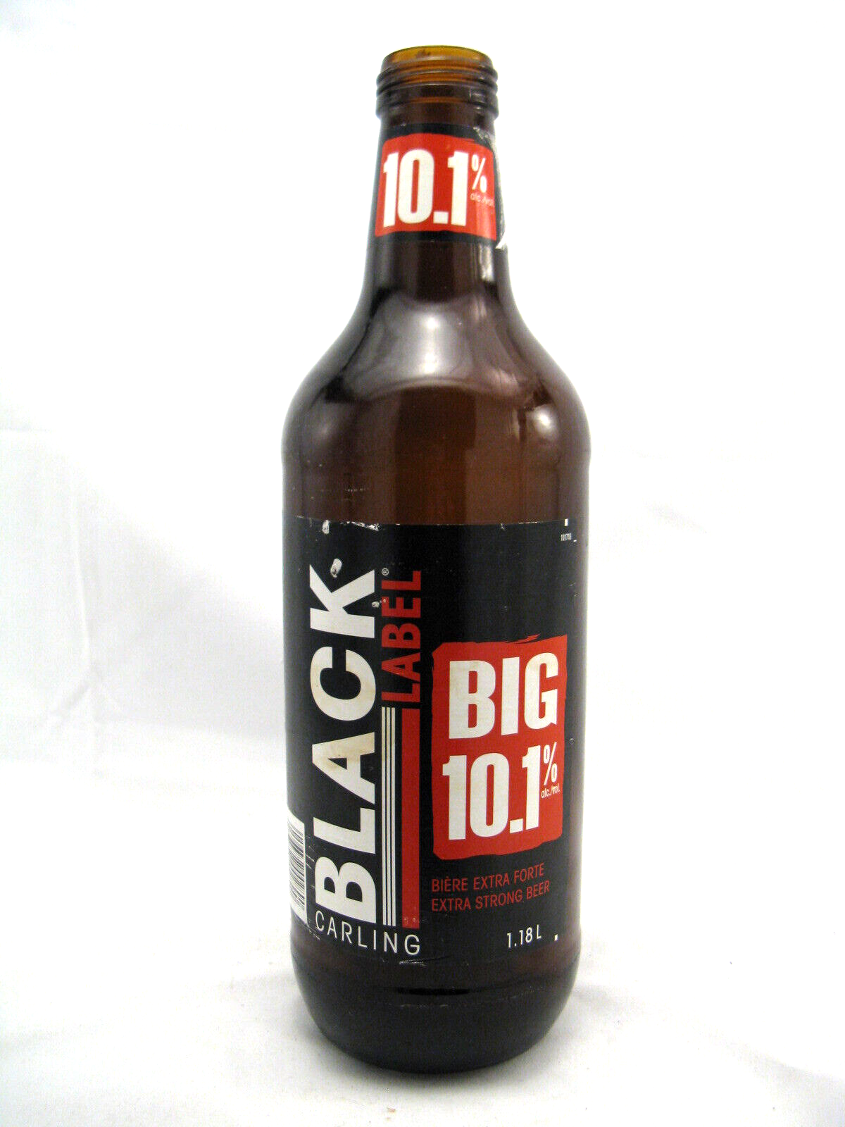 Carling Black Label Big 10.1% 1.18L 40oz Empty Wide Mouth Beer