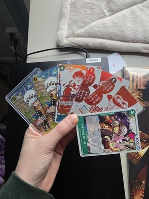 Portgas D Ace R Parallel OP08-052 Two Legends One Piece Card Japan