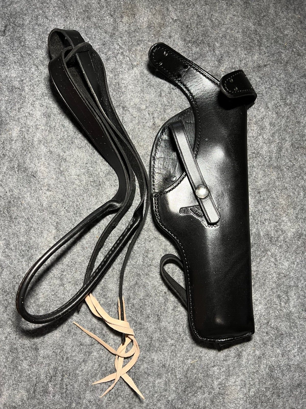 Magnum Research George Laurence Leather Shoulder Holster 8DZ783 | eBay