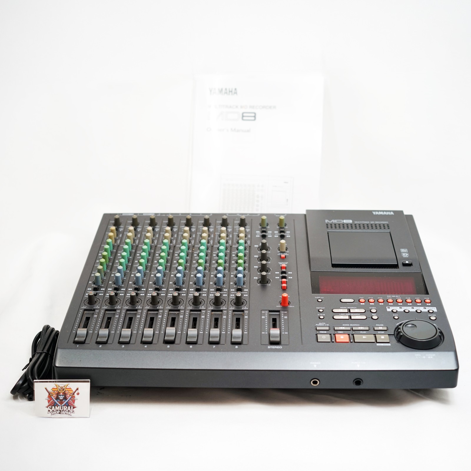YAMAHA MD8 Multitrack MD Recorder Digital MTR Tested JAPAN | eBay