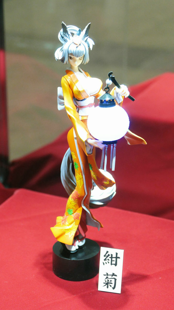 朧村正の「紺菊」フィギュアは画面から出てきたような再現力 - GIGAZINE