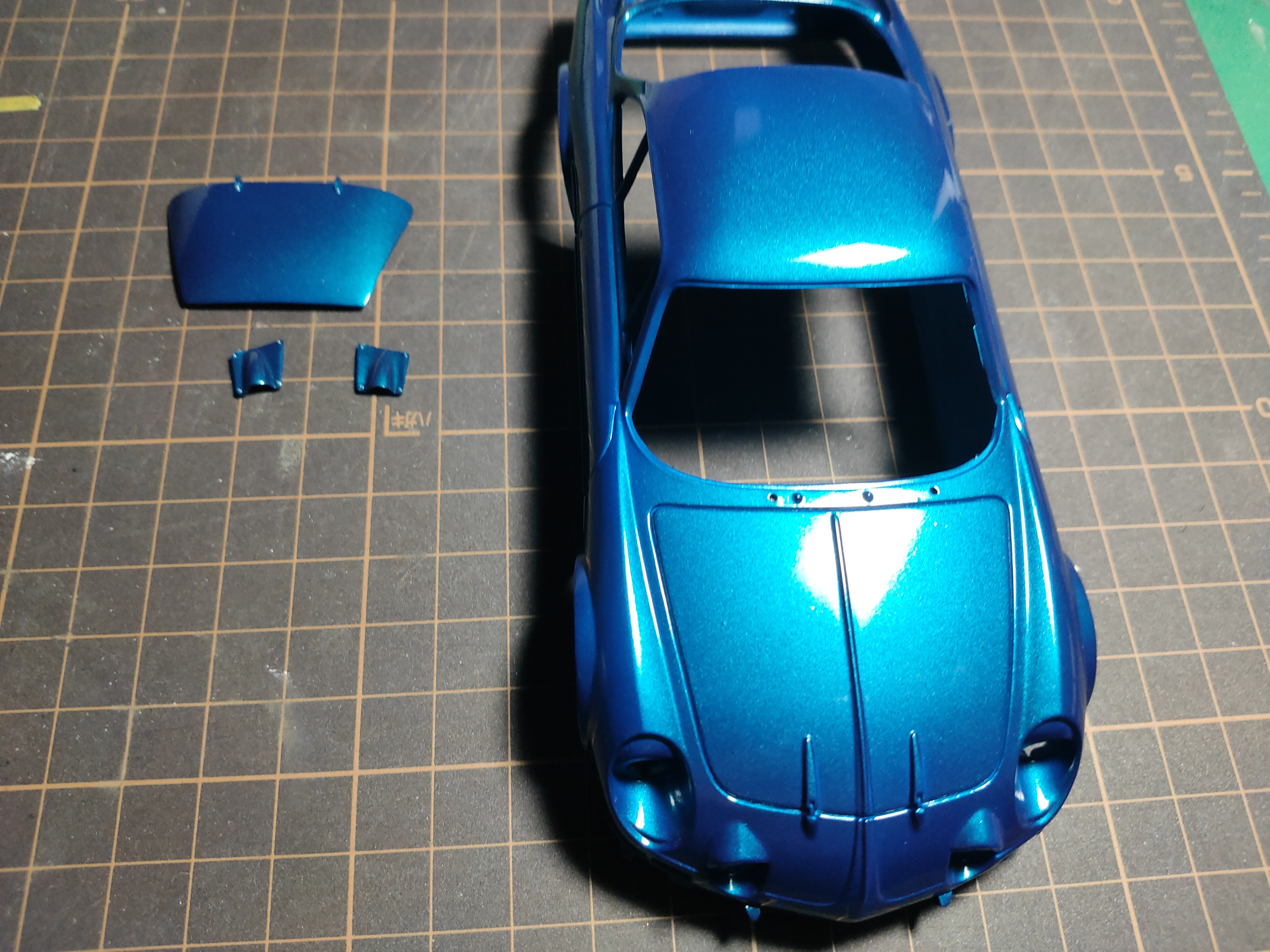 タミヤ アルピーヌ ルノー A110 製作ブログ ボディ色塗装 | 自己満カー