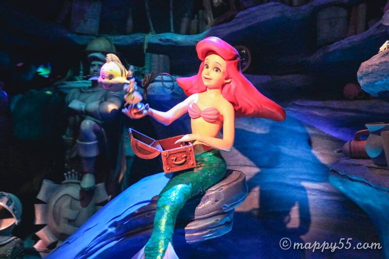 アトラクション】リトルマーメイド・アリエルのアンダーシー