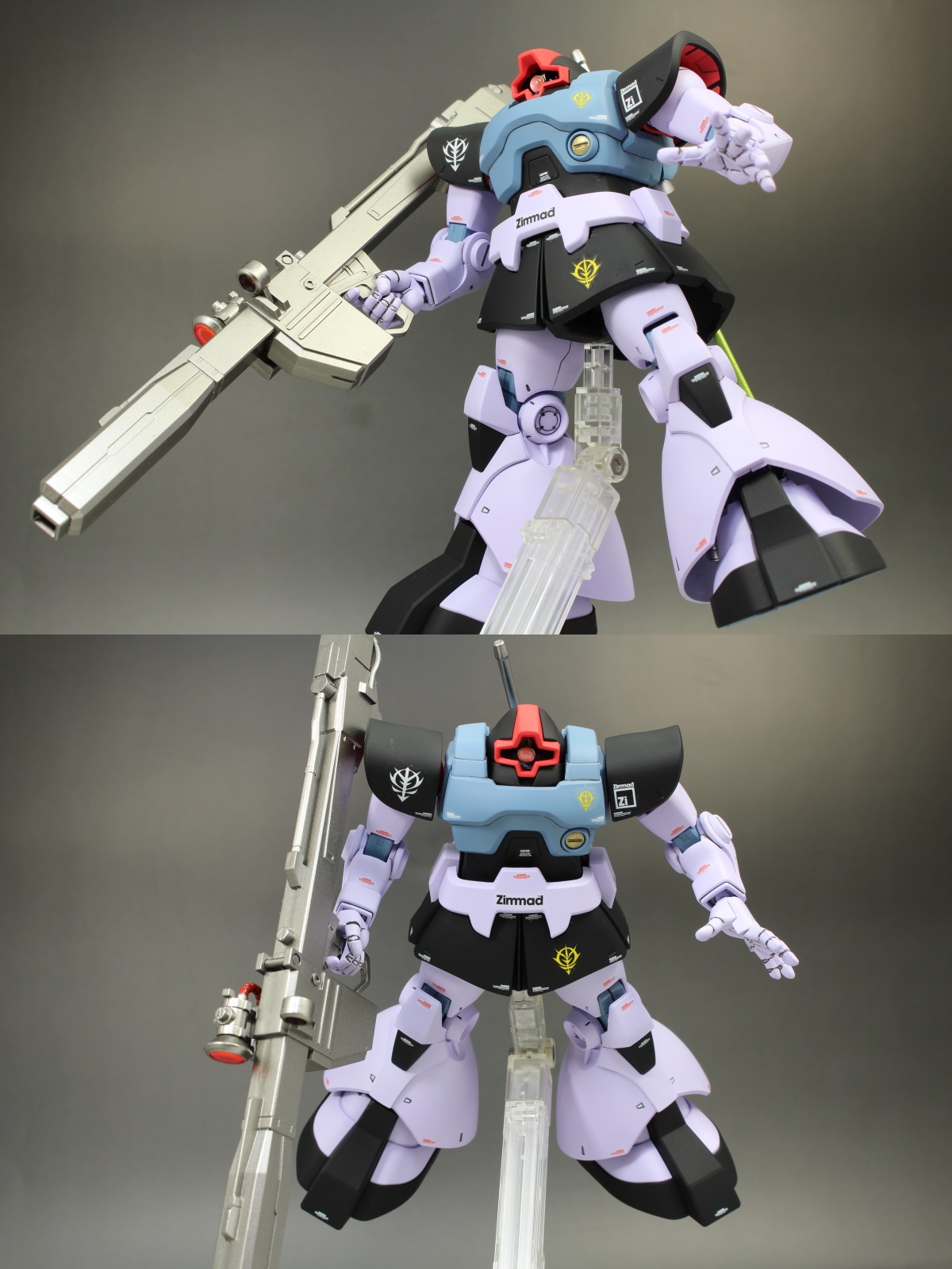 HGUC ドム リックドム MS-09 DOM/MS-09R RICK-DOM 改修全塗装完成品