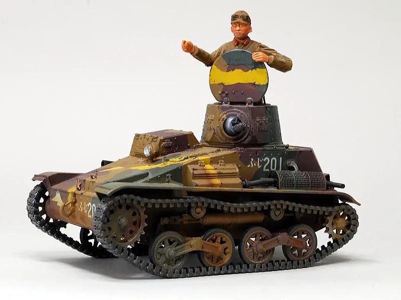 九四式軽装甲車 TK 大日本帝国陸軍軽戦車 ファインモールド 1/35 組立