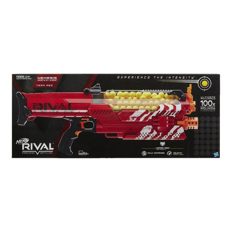 Nerf Rival High-Capacity Nemesis MXVII-10K, Fully Motorized