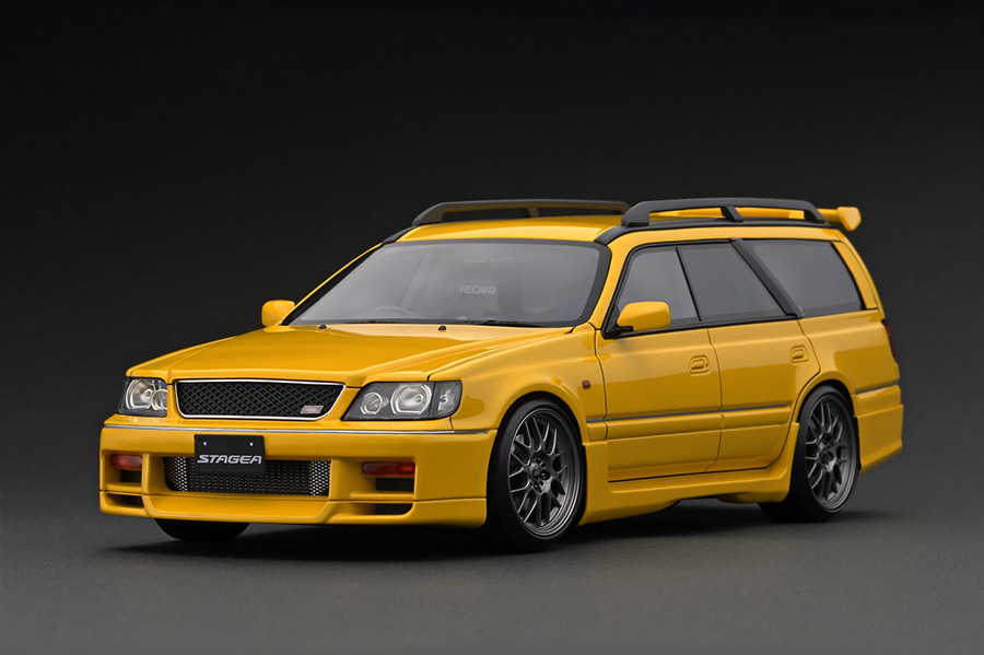 IG2887 1/18 Nissan STAGEA 260RS (WGNC34) Yellow | LINE UP | [公式