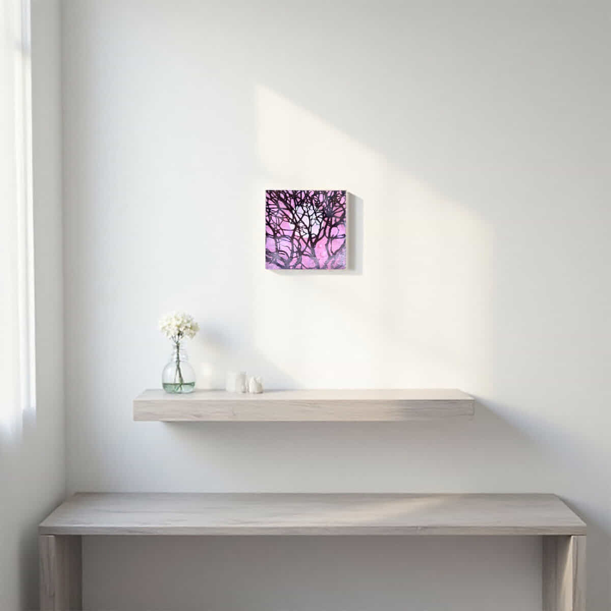 夜霧の森 by カスミラン｜現代アート 絵画販売（通販）- イニシャル