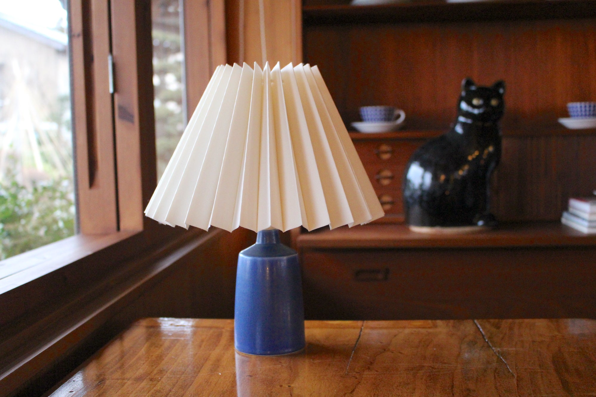 Palshus(パルシュス）ヴィンテージテーブルランプ Sサイズ ブルー – Imaya