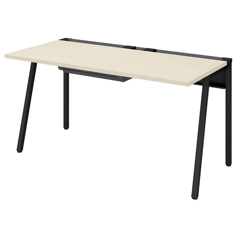 送料無料】 コクヨ リーン デスク 平机 センター引き出し付き 本体色