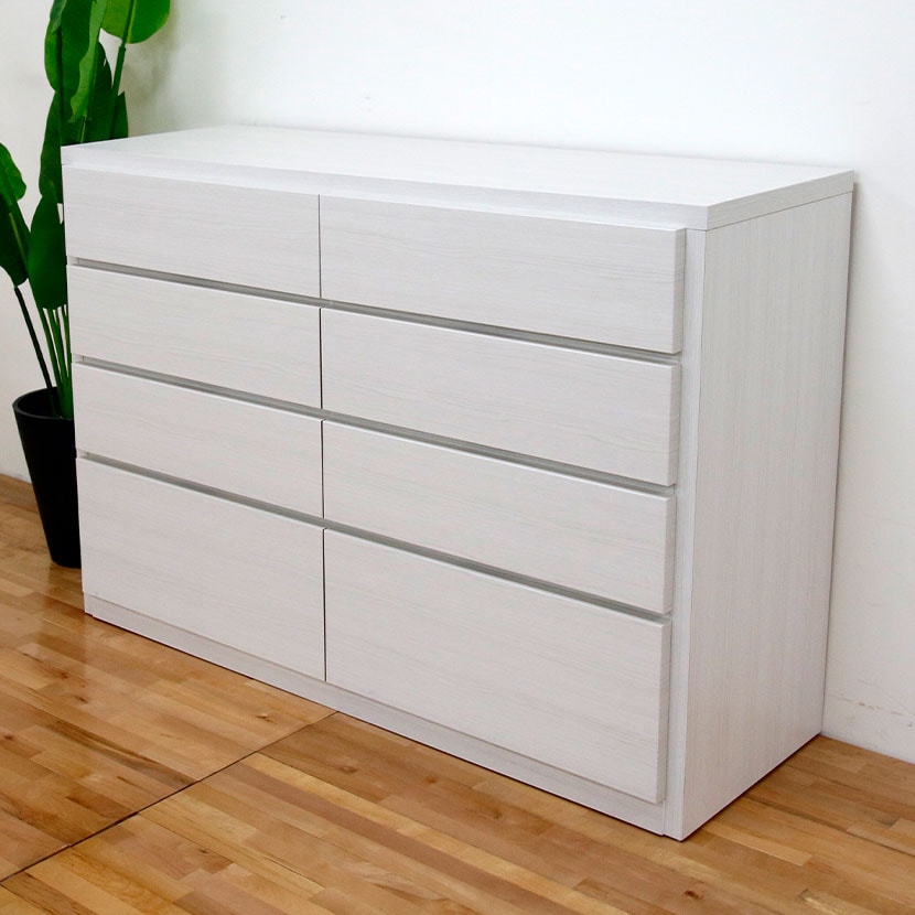 送料無料】 4段ローチェスト 衣類収納 整理タンス 収納 桐材 シンプル