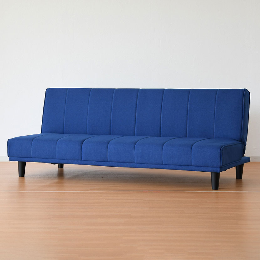 送料無料】 3人掛け ソファベッド ソファ シンプル 布 ファブリック