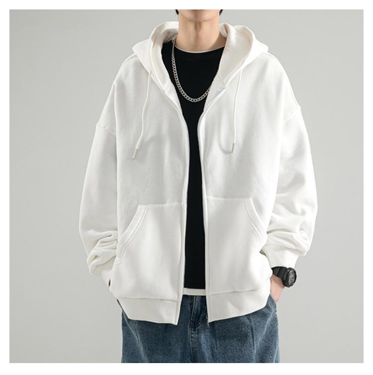 楽天市場】パーカー メンズ ジップパーカー 無地 長袖 ジップアップ