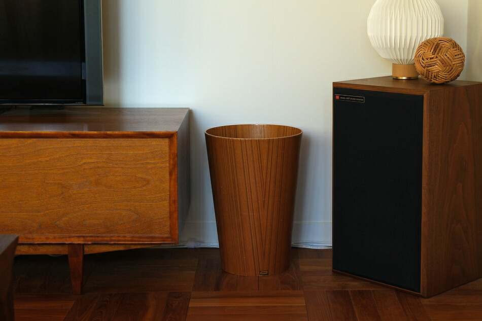 プライウッド ダストボックス チーク（サイトーウッド／SAITO WOOD