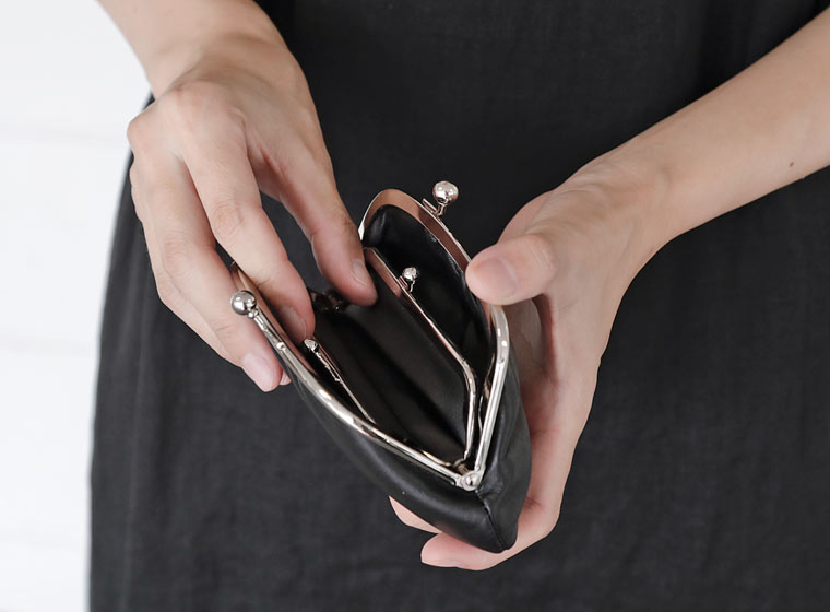 楽天市場】松野屋 牛革親子がま口 親子 がま口 財布 がま口財布 小銭