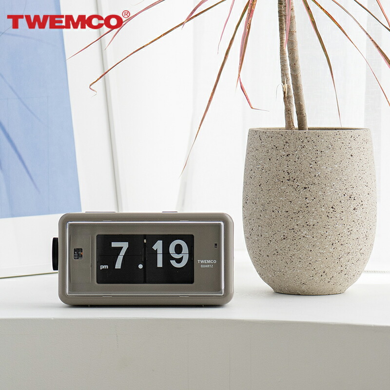 楽天市場】【特典付】置き時計 TWEMCO トゥエンコ デスクアラーム