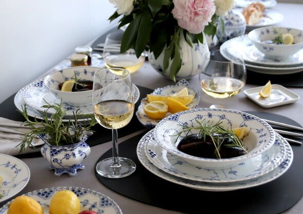 ロイヤルコペンハーゲン 101 ブルーフルーテッド プレイン 723 ボウル