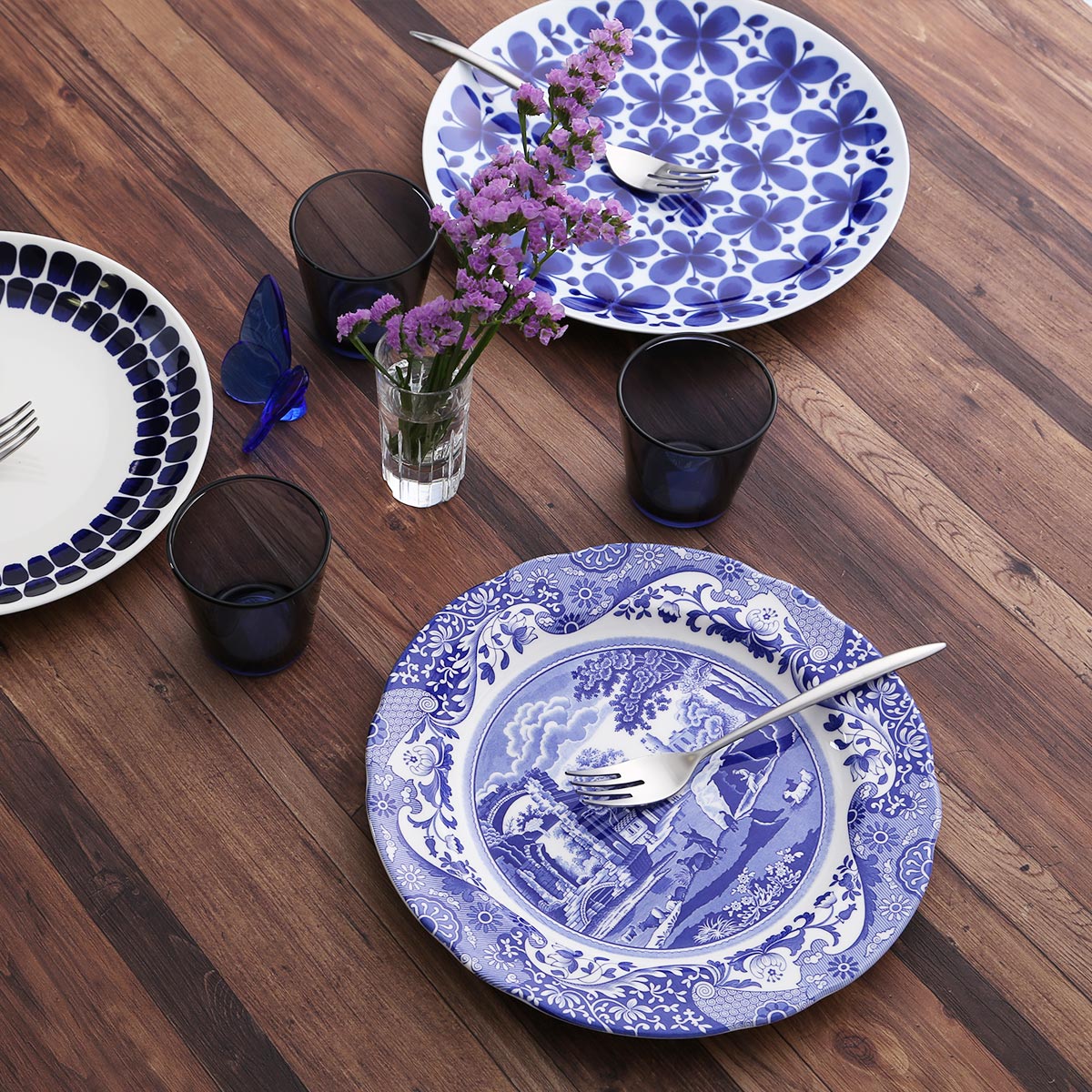 楽天市場】【2/25限定 P10倍】スポード ブルーイタリアン トリオセット