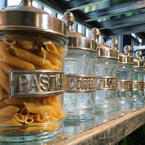 楽天市場】保存容器 パスタポット ガラス製 ガラス製 800ml ダルトン