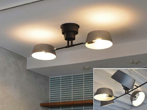 楽天市場】シーリングライト カピエンテ2 2灯 LuCerca （ 送料無料