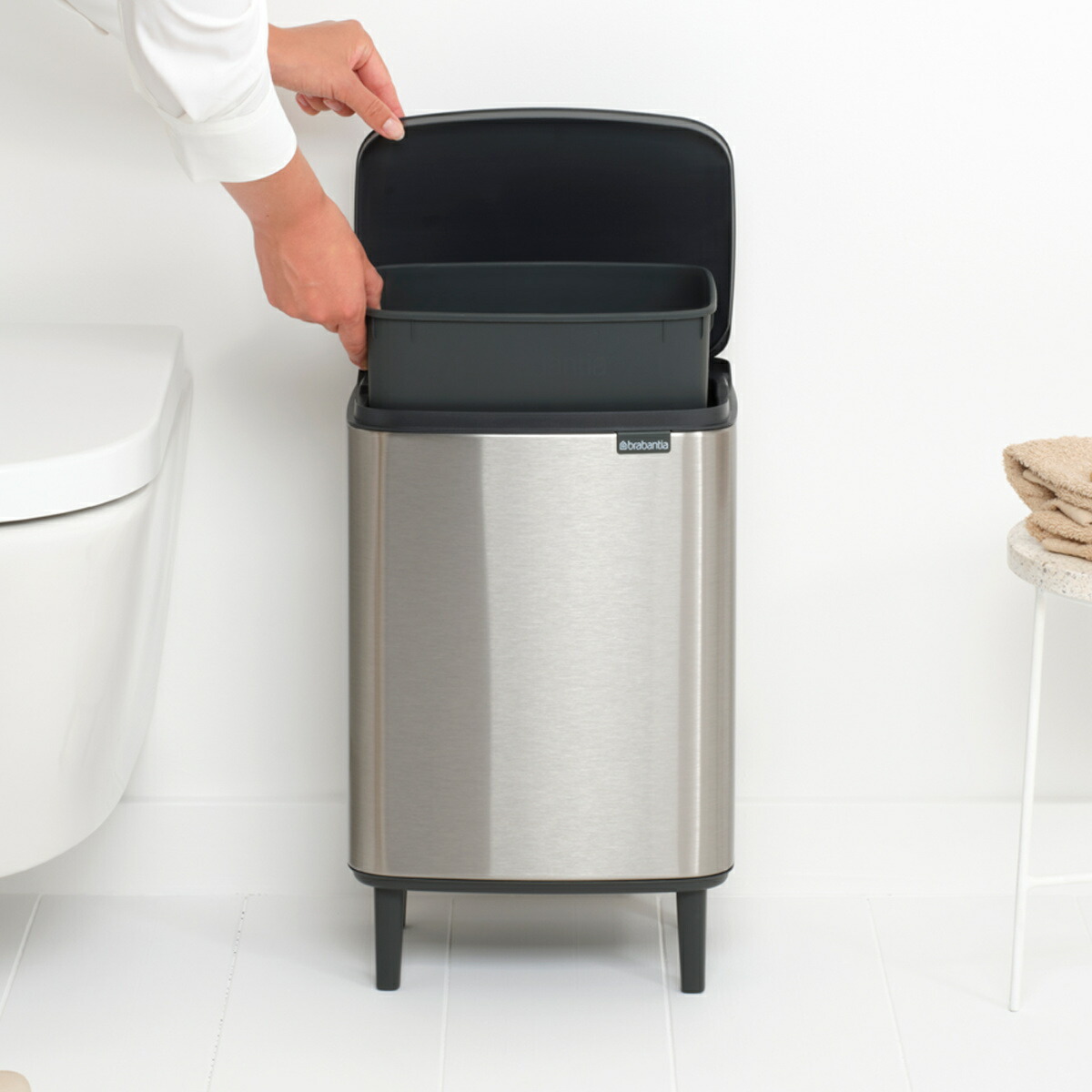楽天市場】brabantia ゴミ箱 12L オープン式 Bo Waste Bin Hi FPP