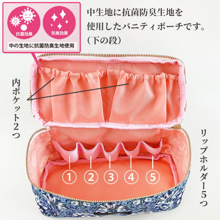 楽天市場】バニティポーチ 大容量 縦型 バニティケース 化粧ポーチ