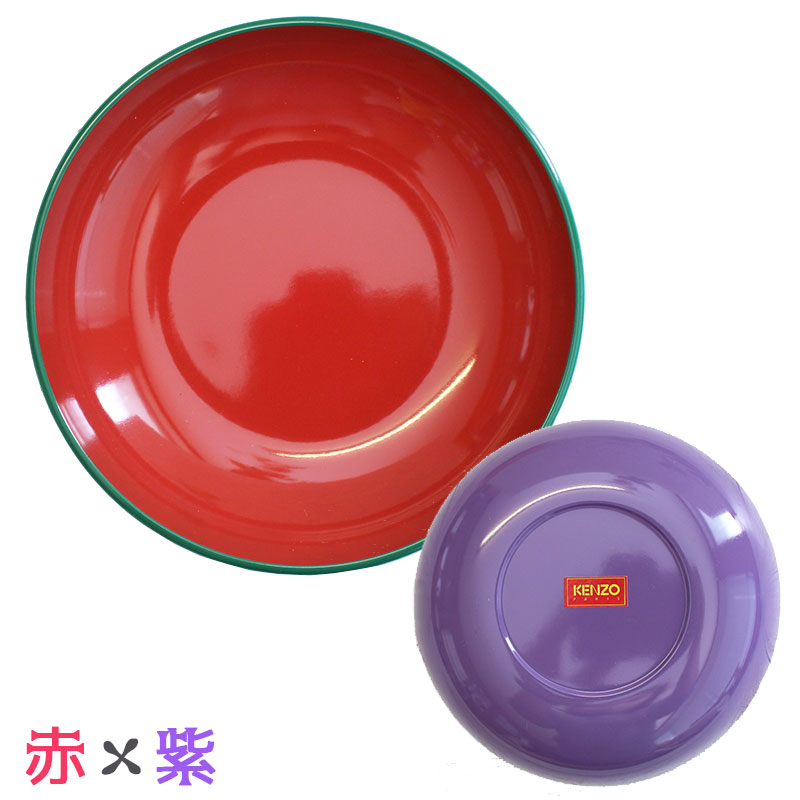 楽天市場】【アウトレット】3色塗分け 漆器 丸深皿 [Φ14.5×H3cm