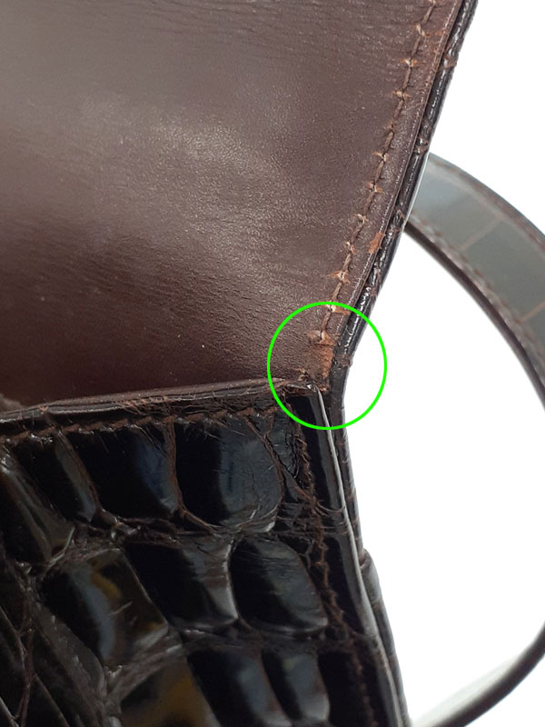 GUCCI】グッチ『クロコダイル 2WAYハンドバッグ』000・26・0258