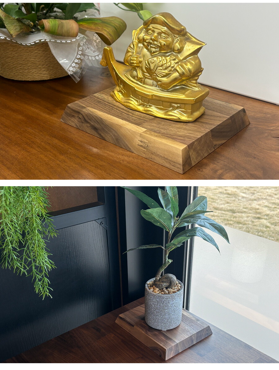 楽天市場】飾り台 ミニ 木製 人形 台座 置き物 置物 ディスプレイ台