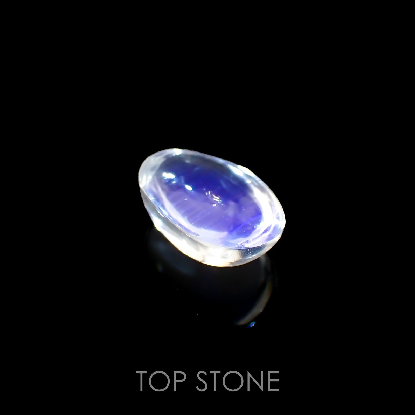 ブルームーンストーン(宝石名ペリステライト)インド産 1.09ct 識別済