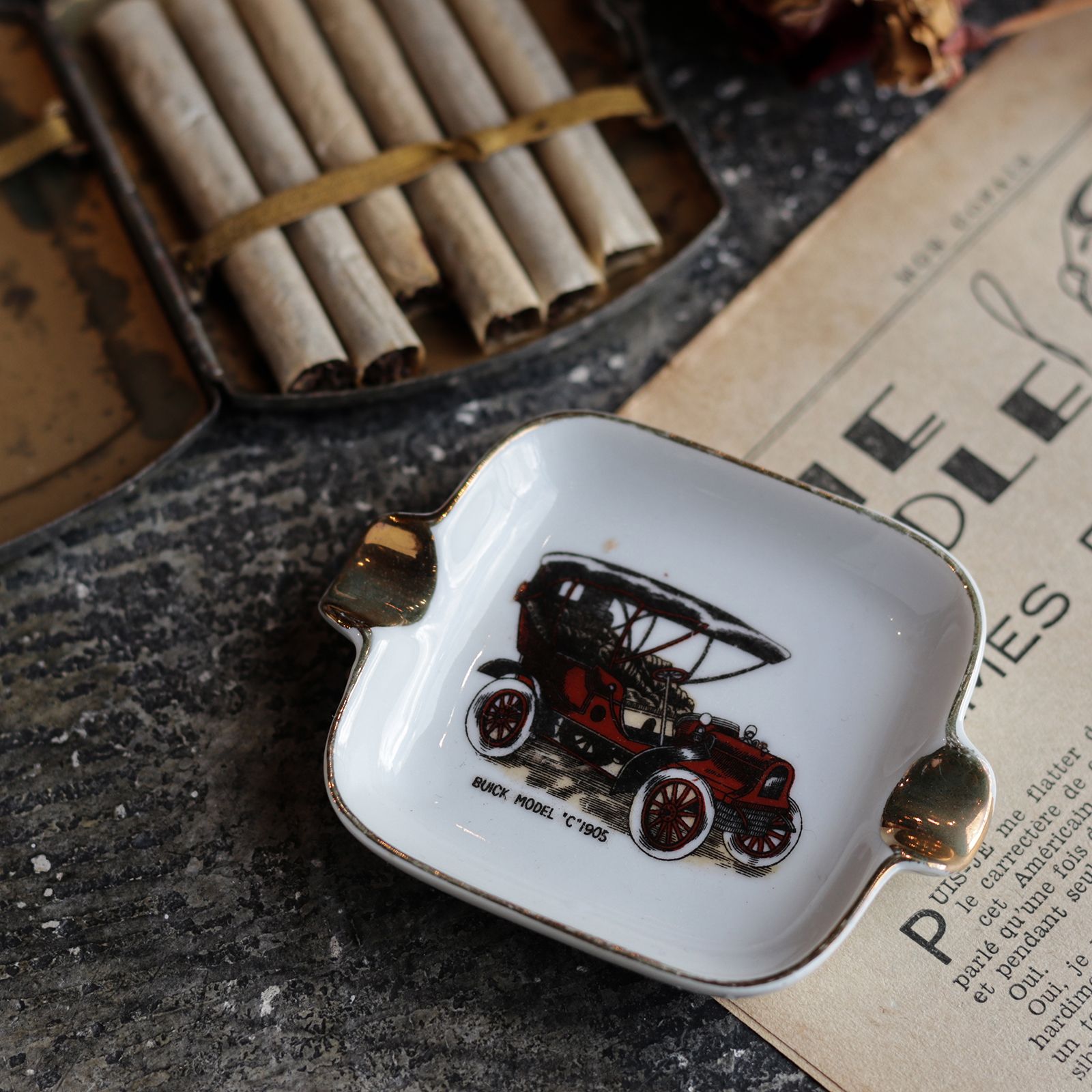 60s ビンテージ アンティーク シュライン フリーメイソン 灰皿 雑貨