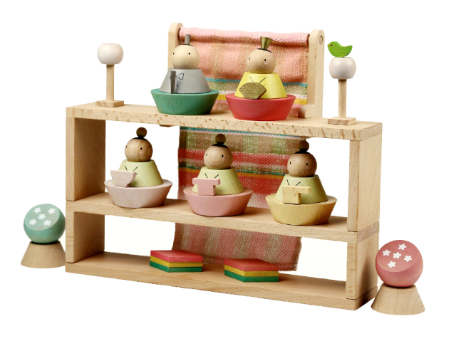 プーカのひな人形 -BASIC 2.0- 【飾り台自在】【座り雛・立雛】 puca