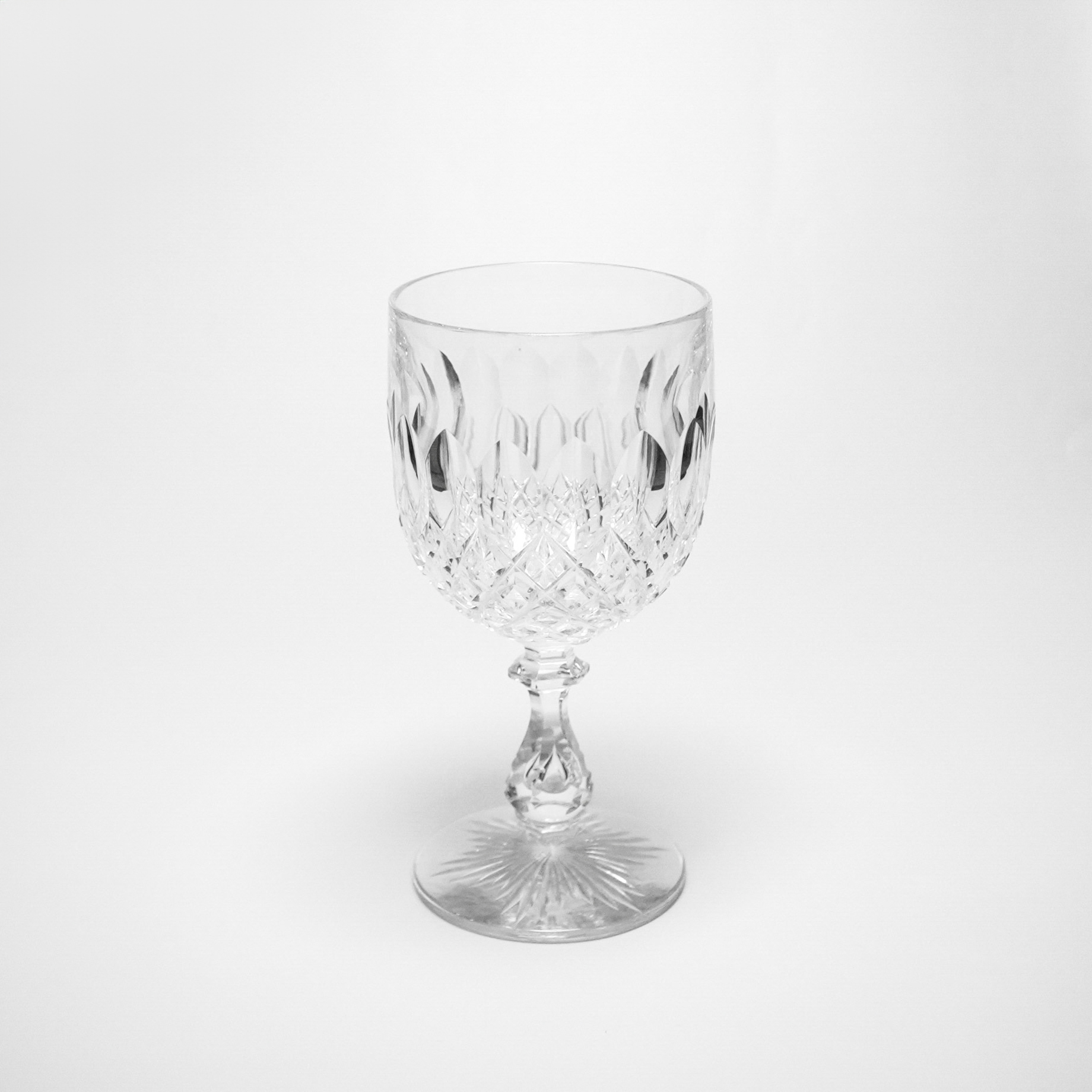 フランス 1950年代 クリスタルガラス Baccarat バカラ リブルヌワイン