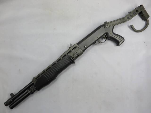 東京マルイ】SPAS12 スパス12 メタルストックバージョン エアーポンプ