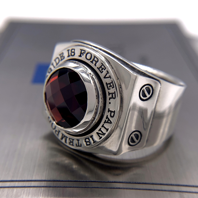 送料無料】Dr MONROE(ドクターモンロー) スクエアカレッジリング FC