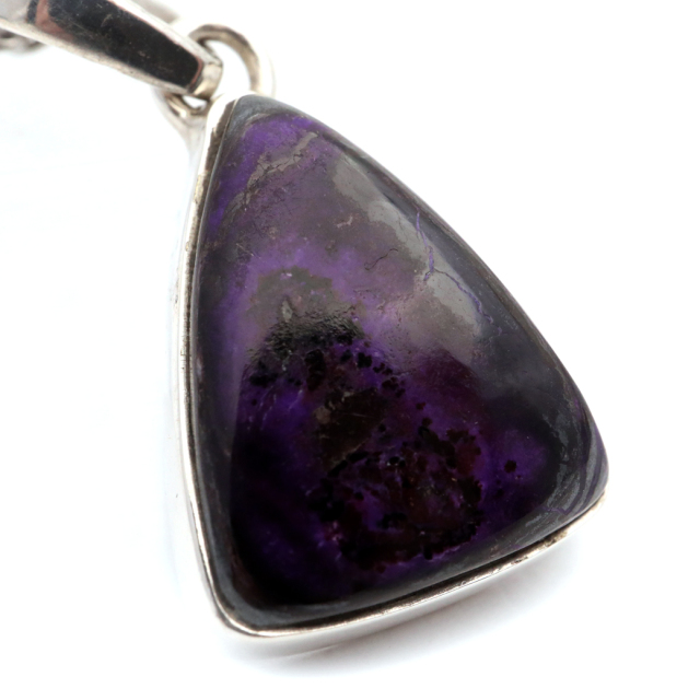 高品質】天然石スギライトネックレス 50cm 大人気