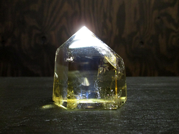 天然シトリン エンジェルラダー マダガスカル産 水晶 ポイント 天然石